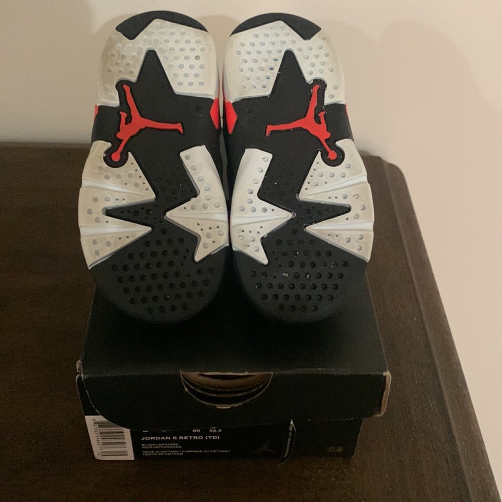 Jordan 6 Retro TD 7C Black Infrared - Picture 4 of 4